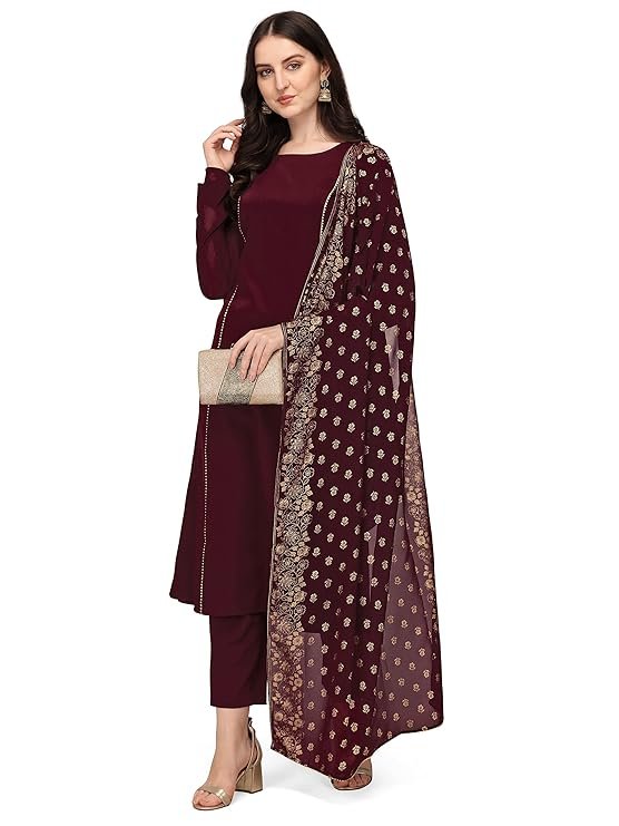 best Maroon Elegance Antalkali Set in kottakkal
